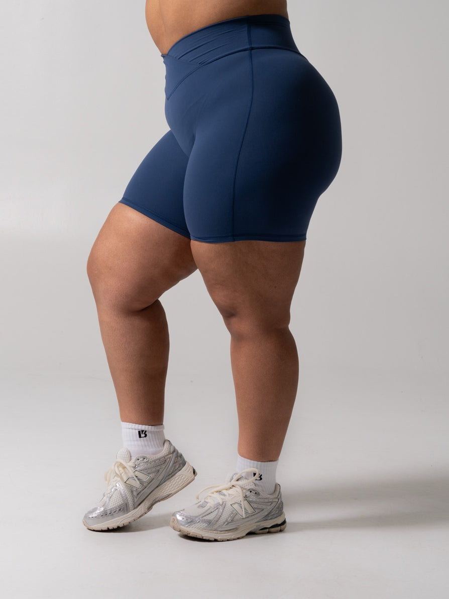Siren Scrunch Short 5" - Baked Blue