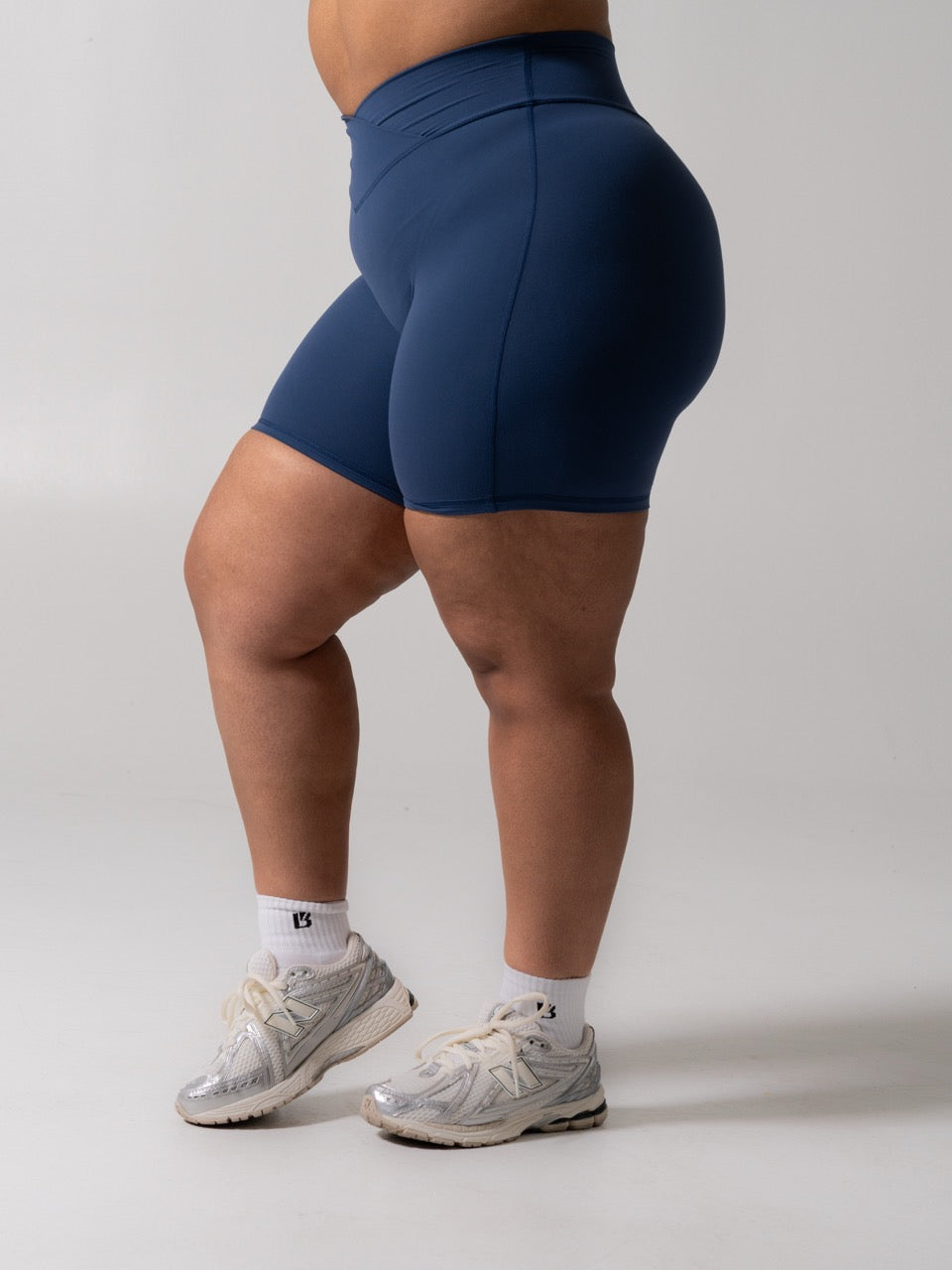 Siren Scrunch Short 7" - Baked Blue