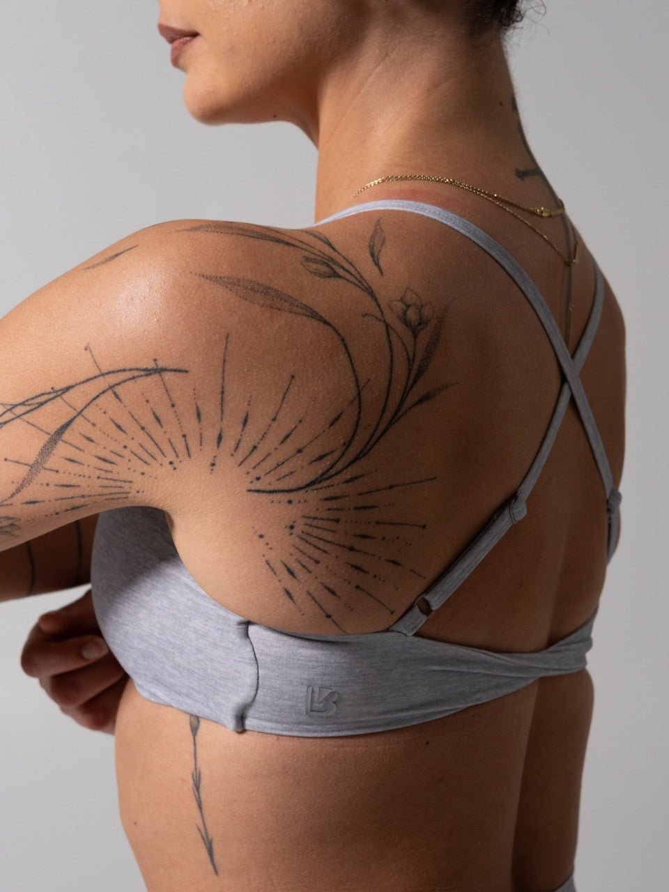 Barre Sports Bra - Platinum