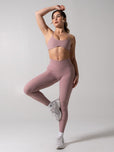 Siren Scrunch Legging - Rose Water