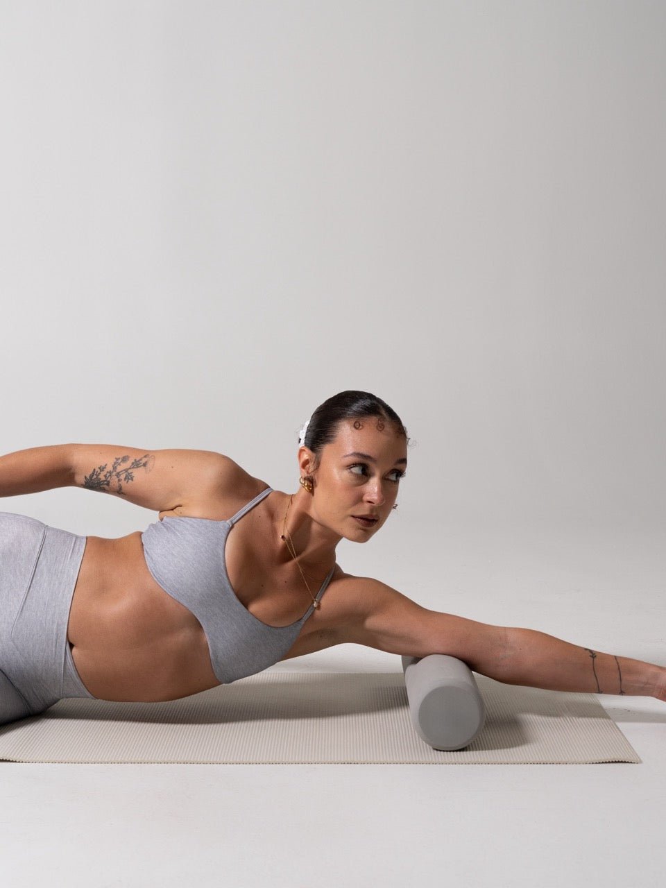 Barre Sports Bra - Platinum