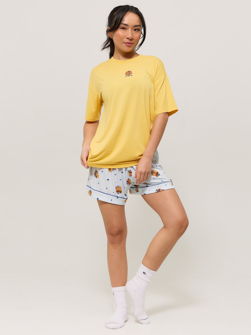 **PREORDER** Pajama Tee Shirt - Yellow
