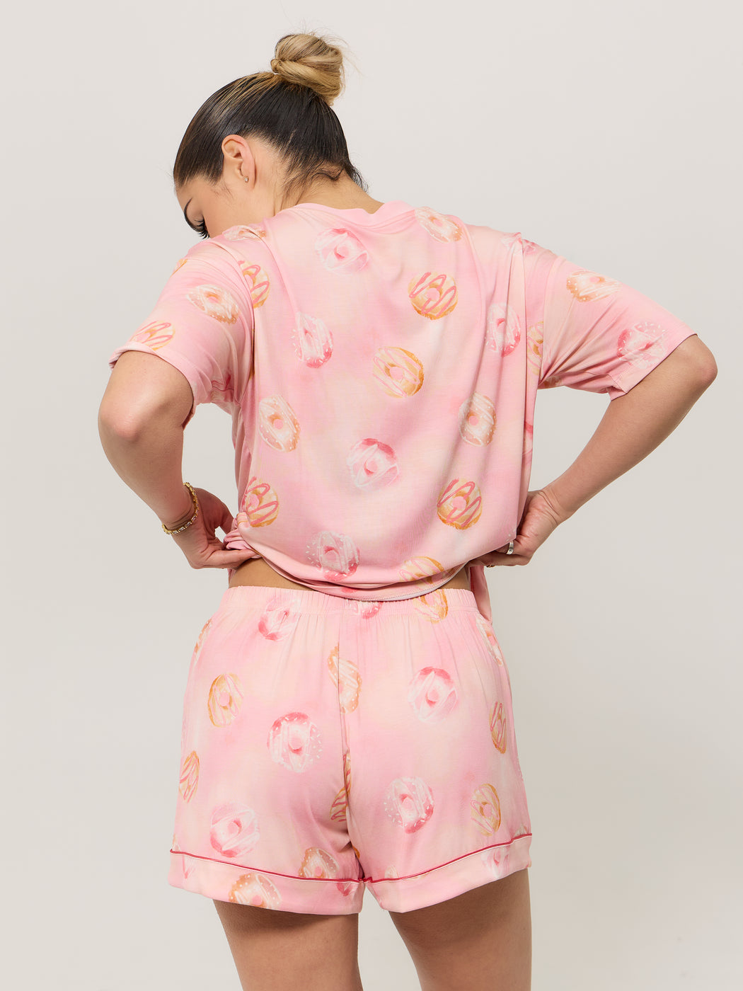 **PREORDER** Pajama Tee Shirt - Donut Print