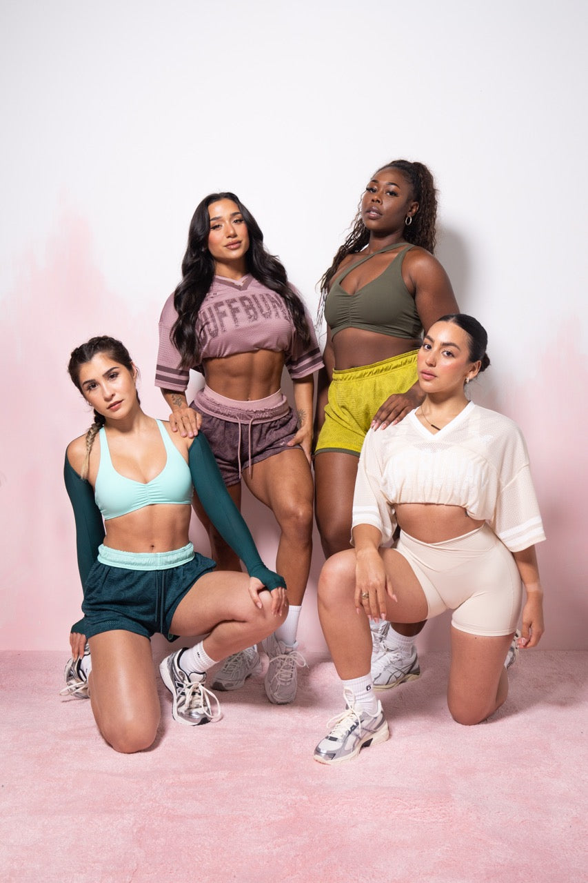 Iconic Mesh Jersey - Rose Water