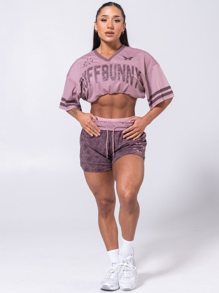 Iconic Mesh Short - Rose Water