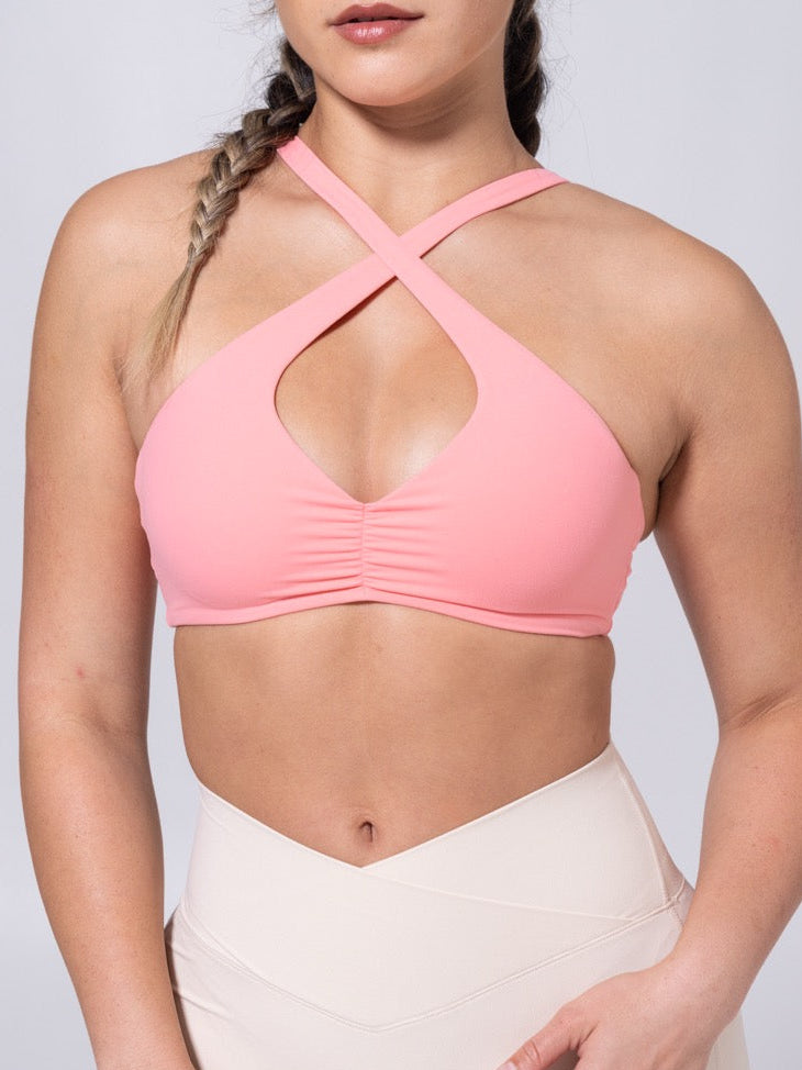 Strong Sports Bra - Guava