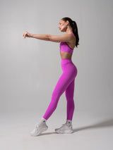 Thumbnail 2 of Micro Legacy Legging - Tango and Grape Juice, 2 of 7