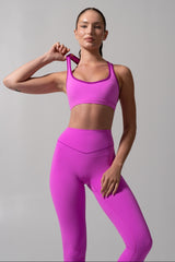 Thumbnail 6 of Sweetheart Nubre Sports Bra - Tango and Grape Juice, 6 of 7