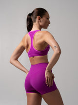Thumbnail 4 of Sweetheart Nubre Sports Bra - Grape Juice and Tango, 4 of 6