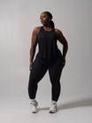Go With The Flow Hip Tank - Onyx Black