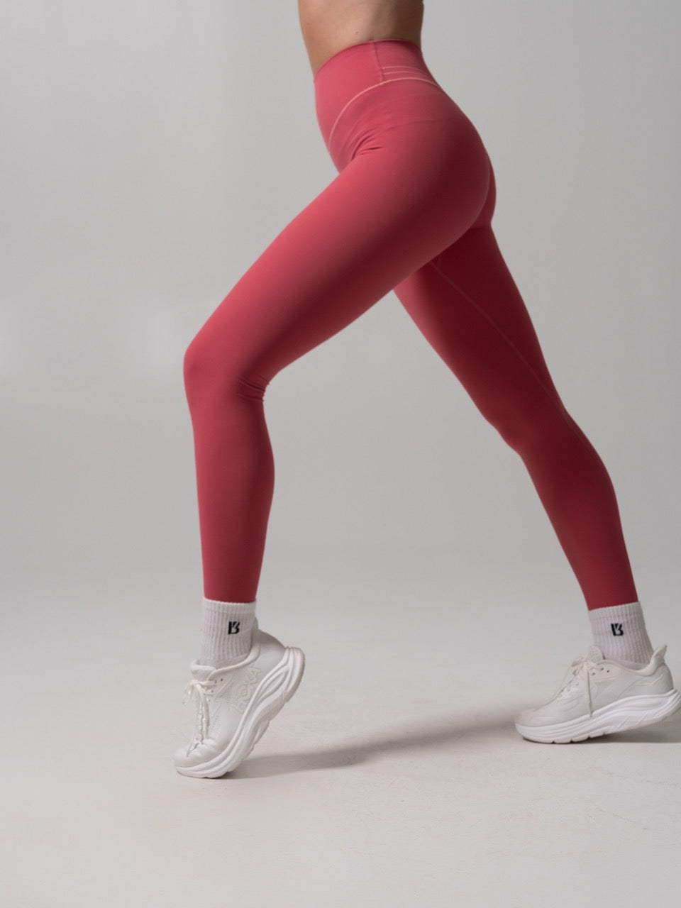 Micro Legacy Legging - Burnt Sugar and Rose Blush