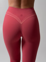 Thumbnail 3 of Micro Legacy Legging - Burnt Sugar and Rose Blush, 3 of 6