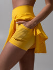 Served Skort - Pineapple