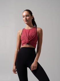 Go With The Flow Hip Tank - Burnt Sugar