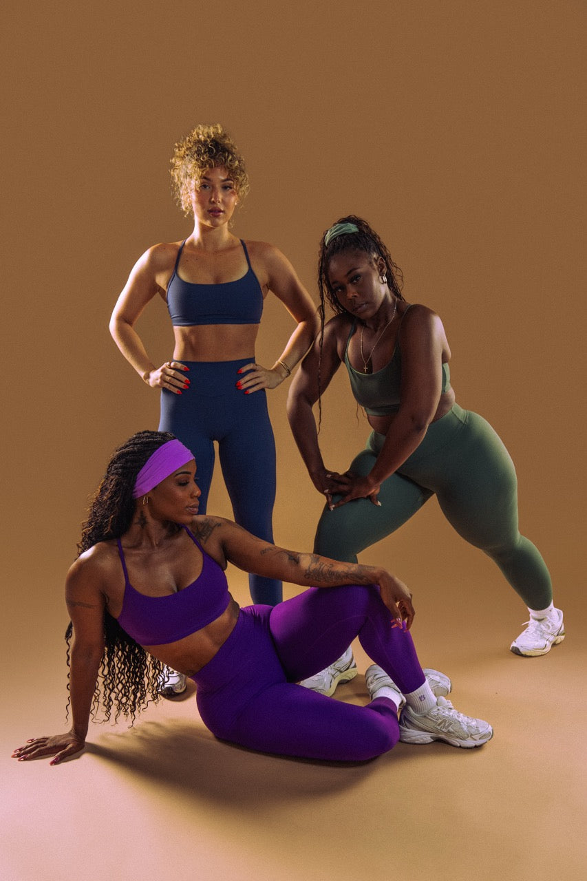 Micro Legacy Legging - Grape Jelly