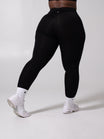 Airbrush Multi Pocket Legging - Onyx Black