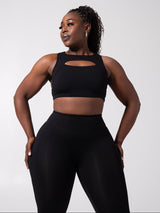 Thumbnail 2 of Sprint Her Sports Bra - Onyx Black, 2 of 7