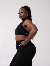 Thumbnail 5 of Sprint Her Sports Bra - Onyx Black, 5 of 7