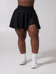 Served Skort - Onyx Black