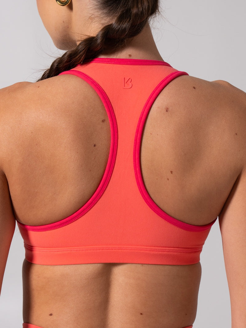 Sweetheart Nubre Sports Bra - Tequila Sunrise and Punch
