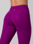 Airbrush Multi Pocket Legging - Grape Juice