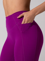 Thumbnail 8 of Airbrush Multi Pocket Legging - Grape Juice, 8 of 11