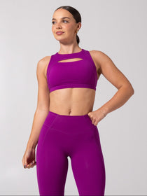 Sprint Her Sports Bra - Grape Juice