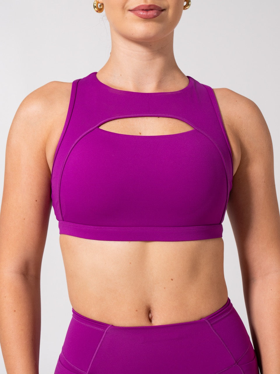 Sprint Her Sports Bra - Grape Juice