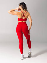 Thumbnail 5 of Legacy Legging - Lipstick Red, 5 of 7