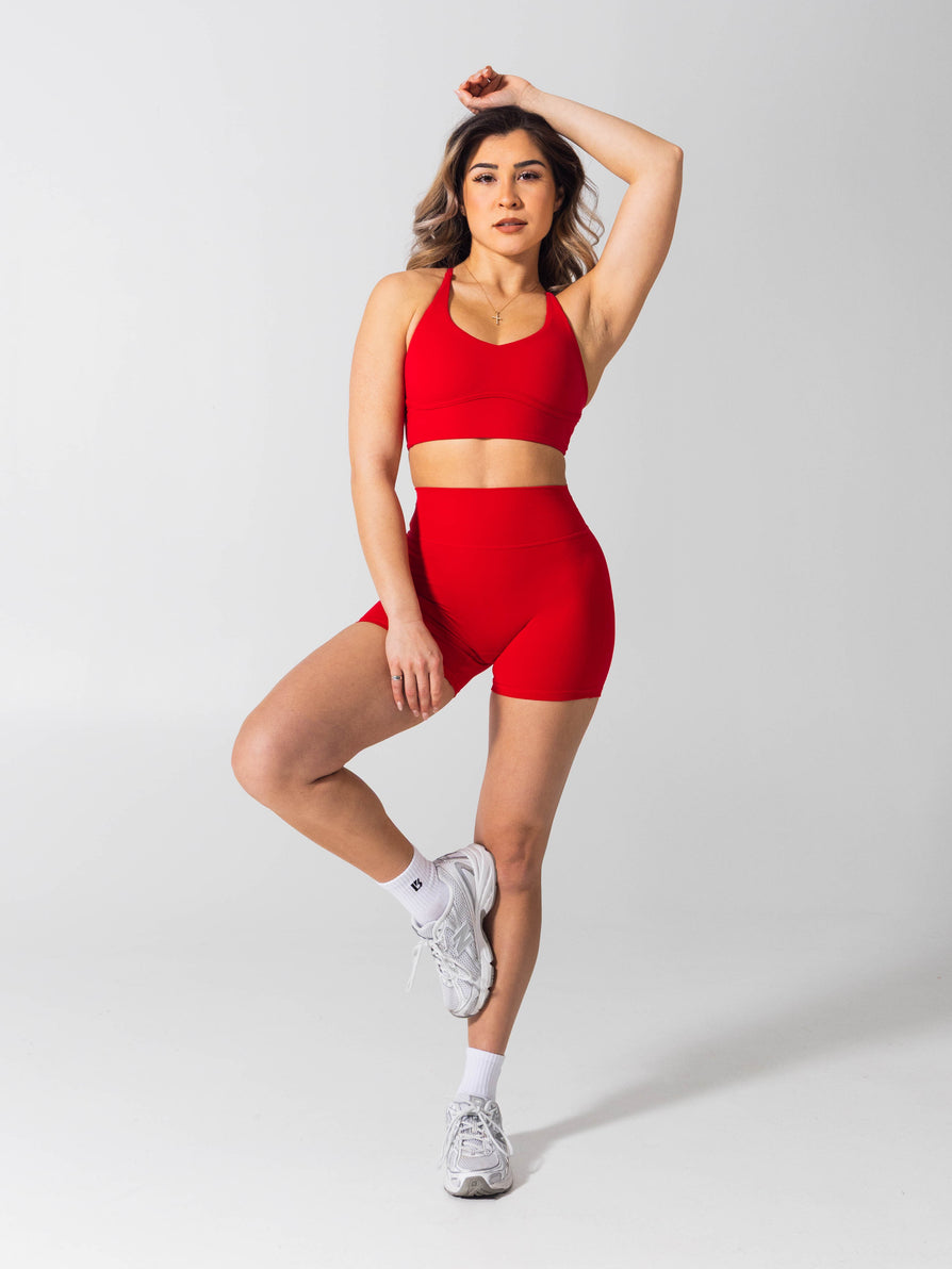 Legacy Short 4" - Lipstick Red