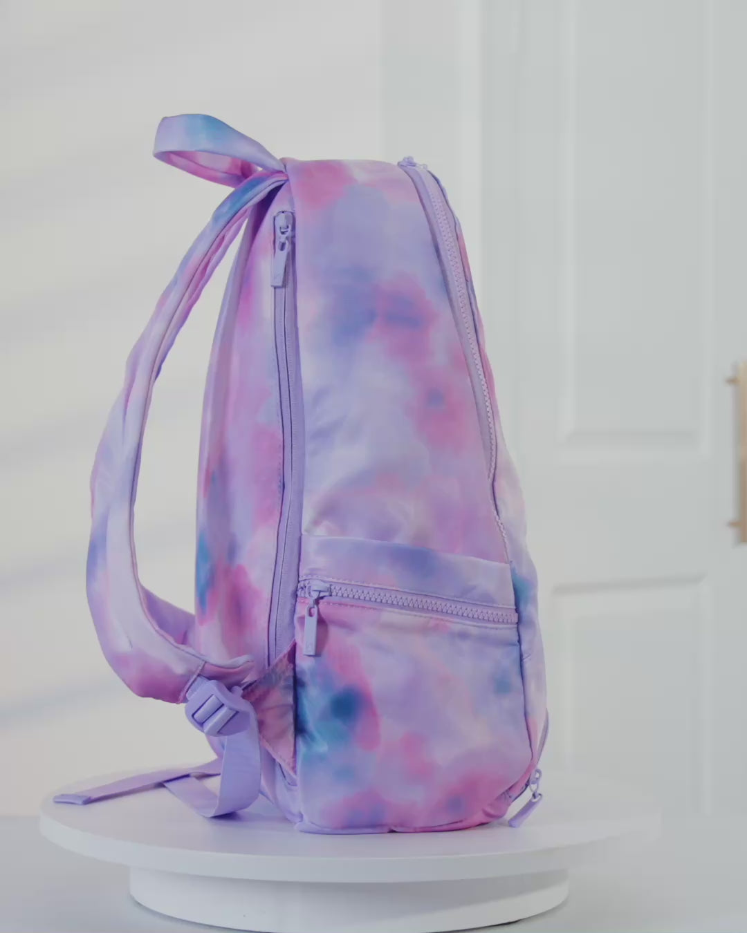 Game Changer Backpack - Purple Swirl Print