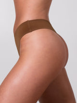 Thumbnail 2 of Invisible High Rise Thong - Mocha, 2 of 4
