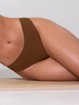 Thumbnail 1 of Invisible High Rise Thong - Mocha, 1 of 4