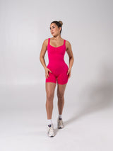 Thumbnail 3 of Miracle Scrunch Seamless Bodysuit 5" - Heather Miami Vice, 3 of 12
