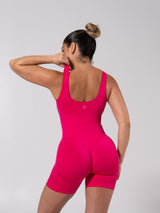 Thumbnail 5 of Miracle Scrunch Seamless Bodysuit 5" - Heather Miami Vice, 5 of 12