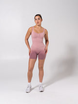 Thumbnail 3 of Miracle Scrunch Seamless Bodysuit 5" - Heather Rose Ombre, 3 of 10