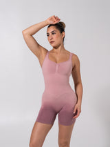 Thumbnail 1 of Miracle Scrunch Seamless Bodysuit 5" - Heather Rose Ombre, 1 of 10