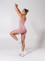 Thumbnail 8 of Miracle Scrunch Seamless Bodysuit 5" - Heather Rose Water, 8 of 11