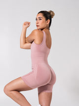 Thumbnail 7 of Miracle Scrunch Seamless Bodysuit 5" - Heather Rose Water, 7 of 11
