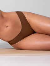 Thumbnail 3 of Invisible Hip Rise Thong - Mocha, 3 of 4