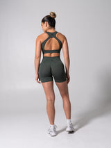 Thumbnail 9 of Miracle Seamless Short 4.5" - Heather Limon Pepino, 9 of 10