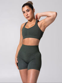 Miracle Seamless Short 4.5" - Heather Limon Pepino