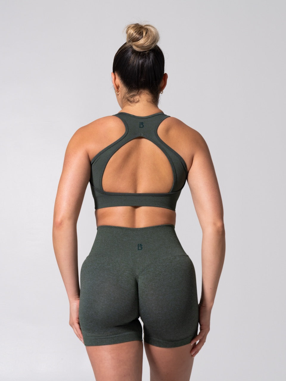 Vida Seamless Sports Bra - Heather Limon Pepino