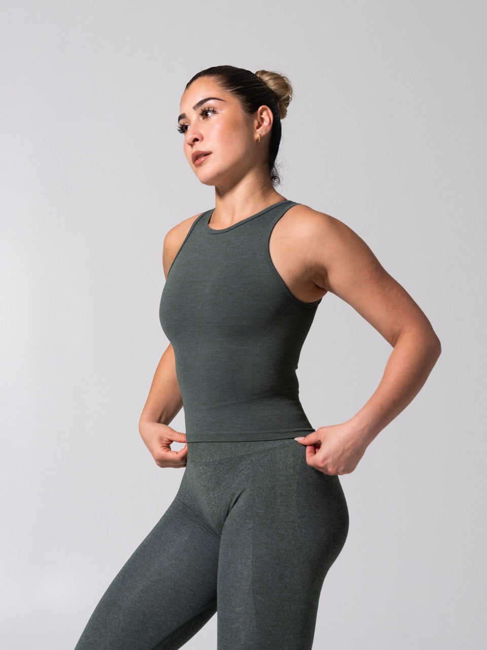 Shape Seamless Hip Tank - Heather Limon Pepino