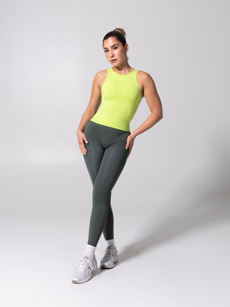 Shape Seamless Hip Tank - Heather Margarita