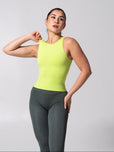Shape Seamless Hip Tank - Heather Margarita