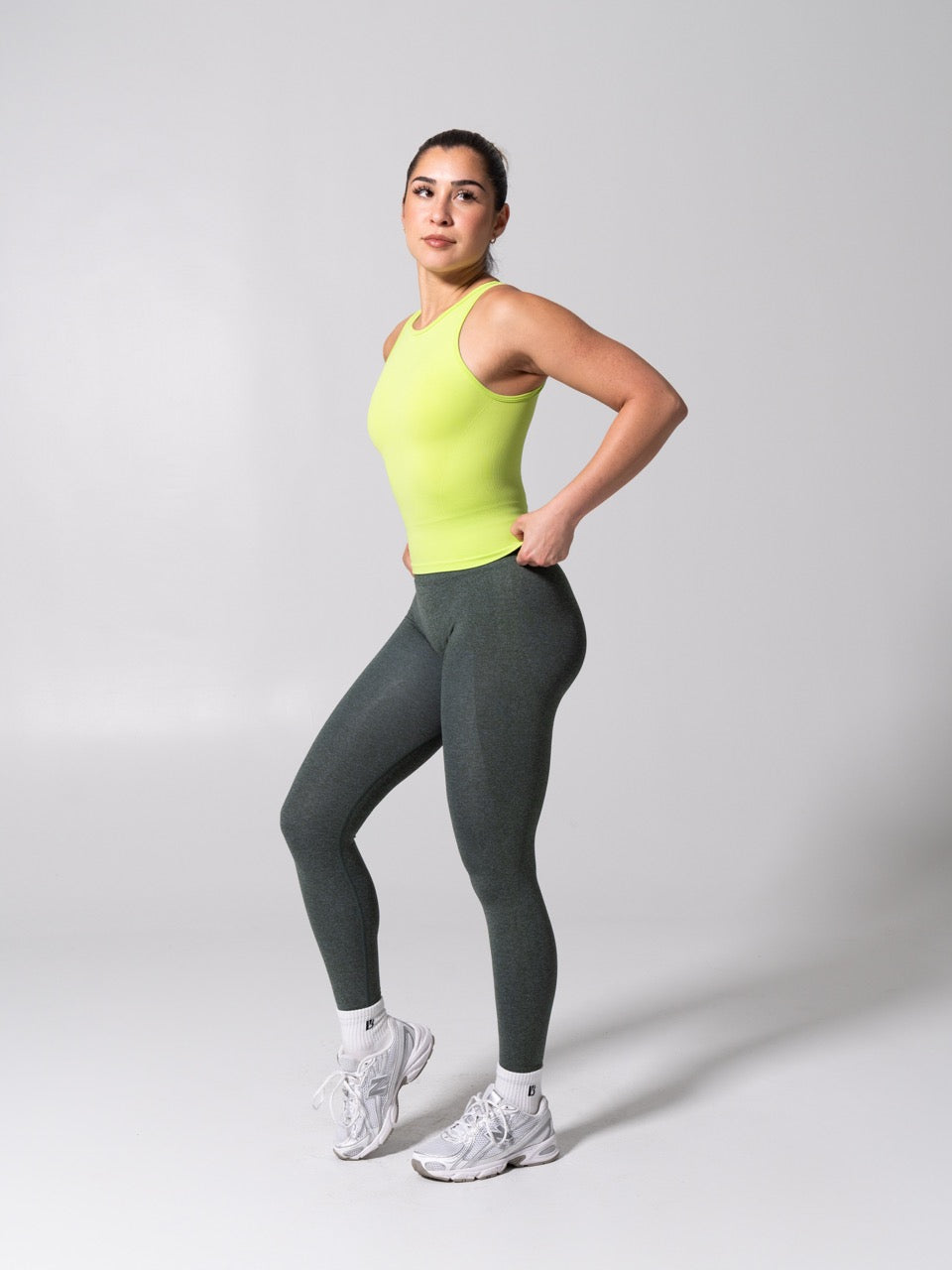 Shape Seamless Hip Tank - Heather Margarita