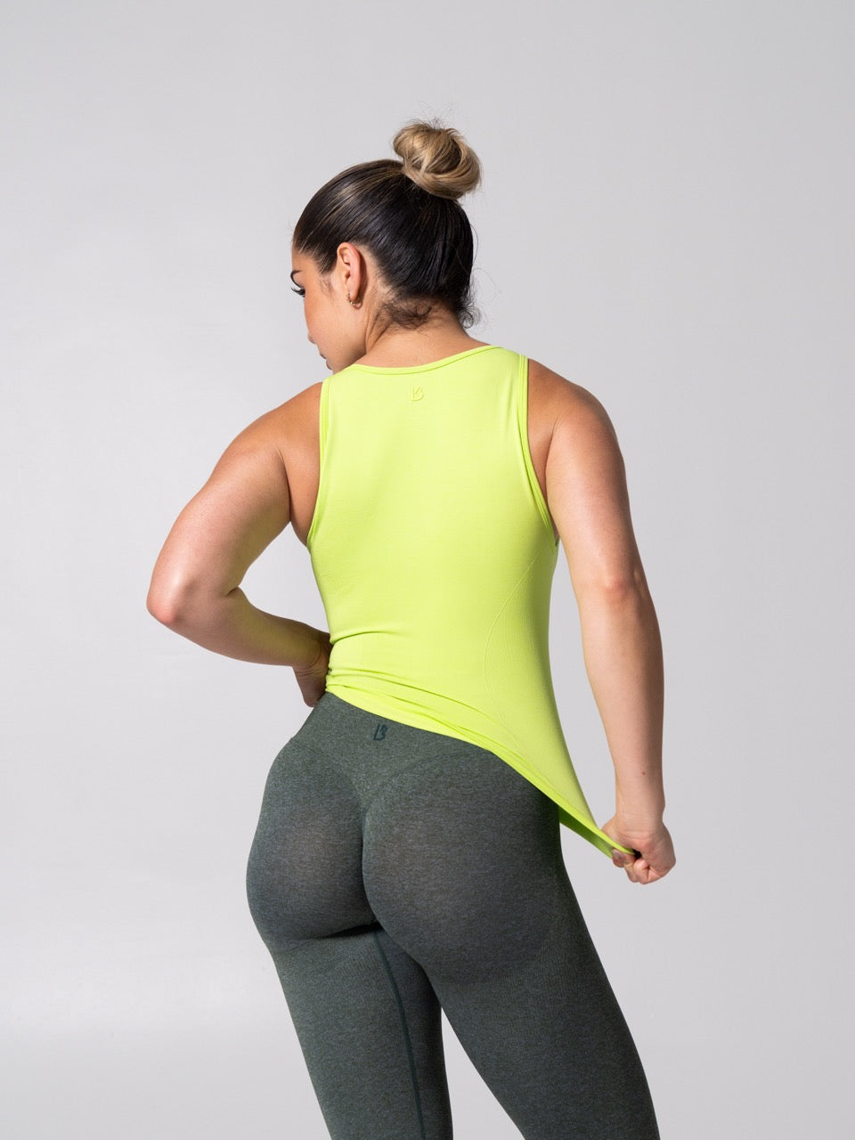 Shape Seamless Hip Tank - Heather Margarita
