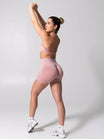 Miracle Seamless Short 4.5" - Heather Rose Water