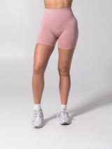 Thumbnail 4 of Miracle Seamless Short 4.5" - Heather Rose Water, 4 of 11